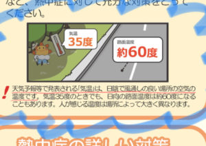 熱中症怖い 天気予報でいう気温とは